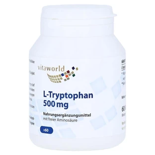 L-triptófano 500 mg cápsulas 60 Cápsulas