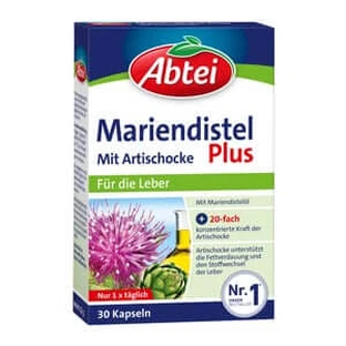 Abbey Milk Thistle Plus With Artichoke 30 St
