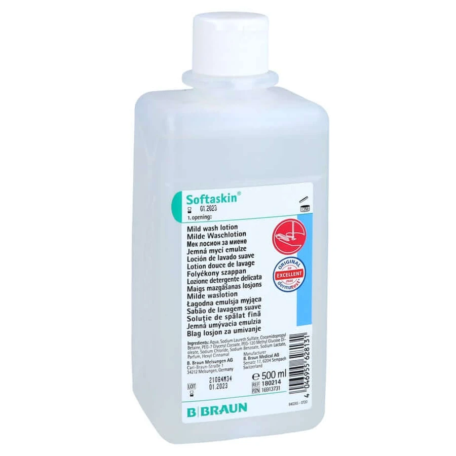 Softaskin washing lotion dispenser bottle 500 ml