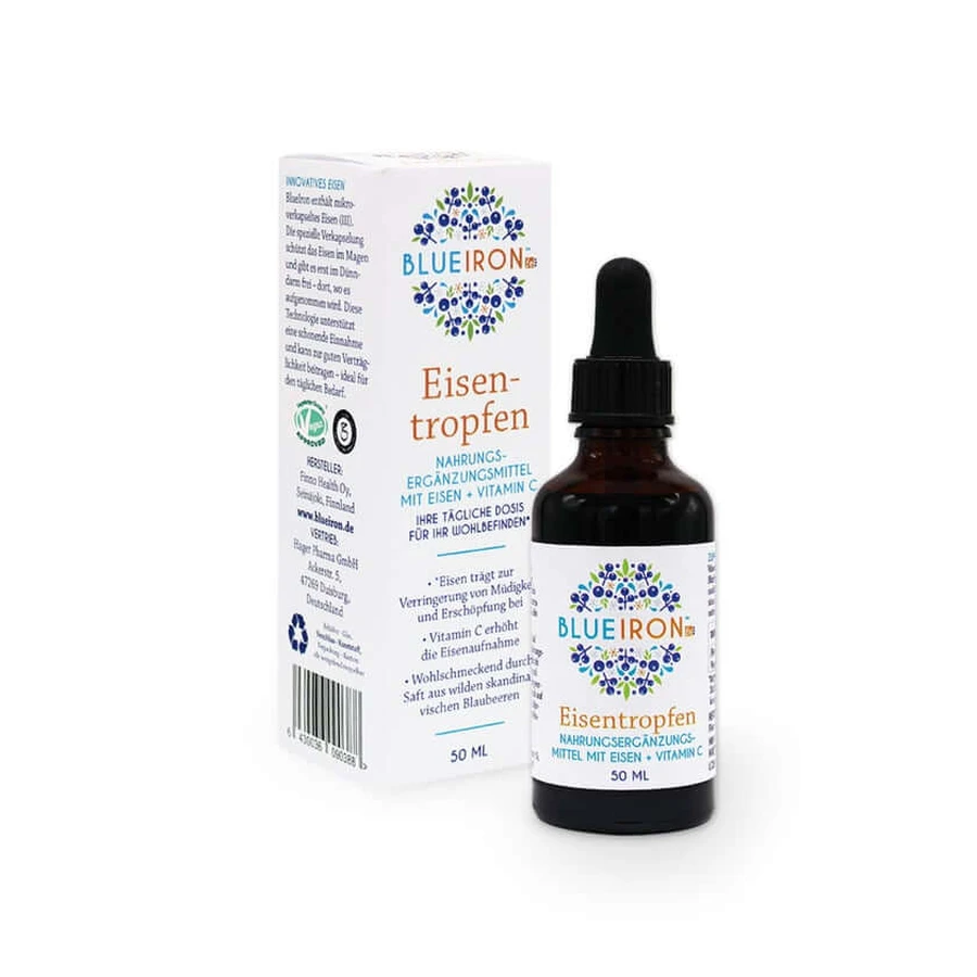 Gotas de hierro BlueIron 50 ml