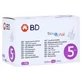 BD pennaalden 0,25x5 mm 100 stuks