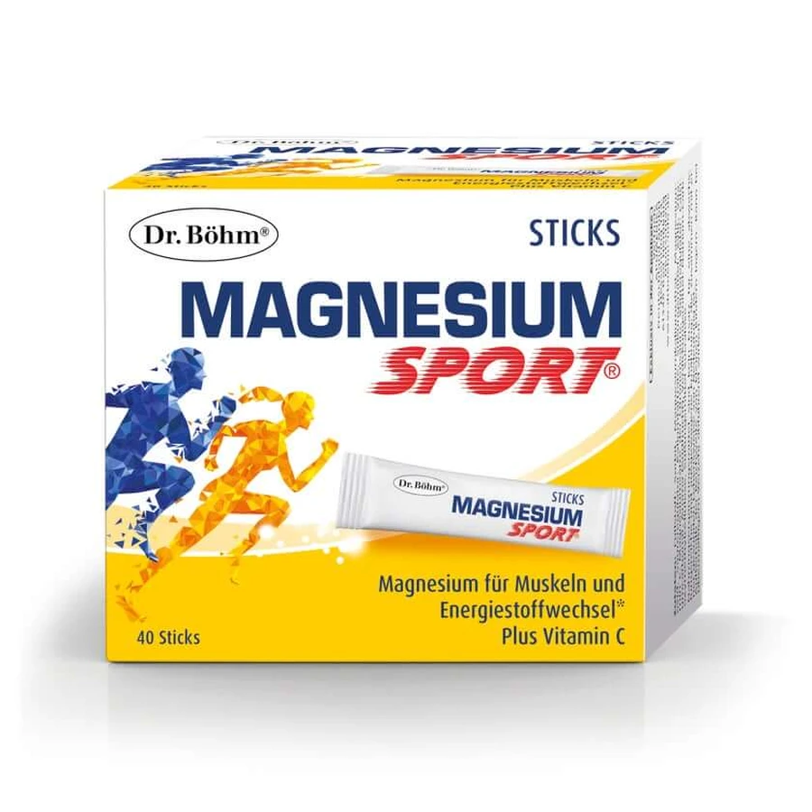 Dr. Böhm Magnesium Sport Sticks 40X1,5 g