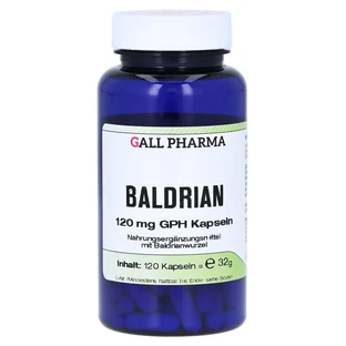 Valerian 120 mg GPH Capsules 120 Capsules