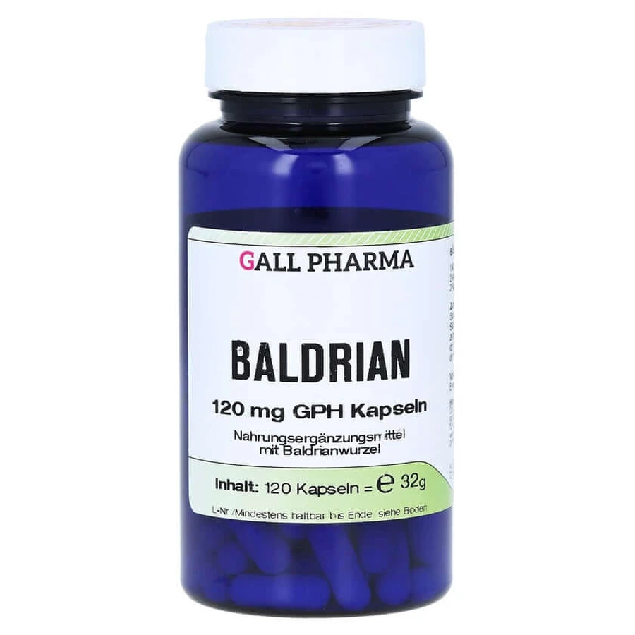 Valerian 120 mg GPH Capsules 120 Capsules