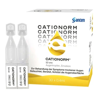 Cationorm SD sine oogdruppels enkelvoudige dosis 30X0,4 ml