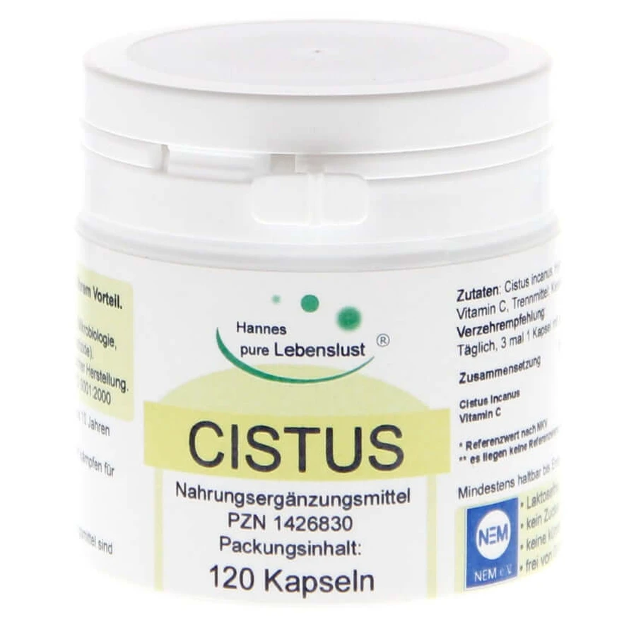 Cistus Incanus Vegi Capsules 120 Capsules