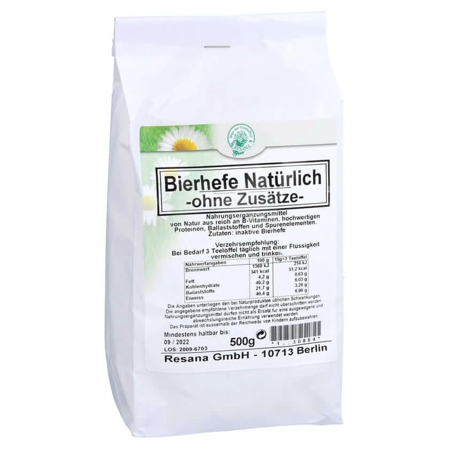 Brewer's yeast natural without additives powder 500 g