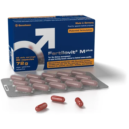 Fertilovit M plus, 90 capsules
