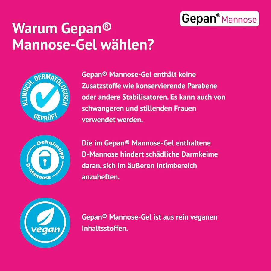Gepan Mannose-Gel 30 ml