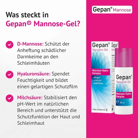 Gepan Mannose-Gel 30 ml