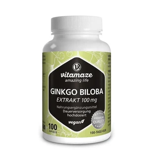 Ginkgo Biloba 100 mg vegan 100 St