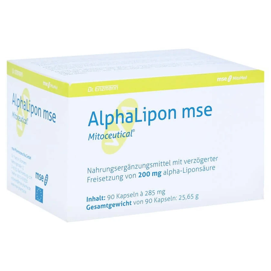 Alpha Lipon mse Cápsulas 90 Cápsulas