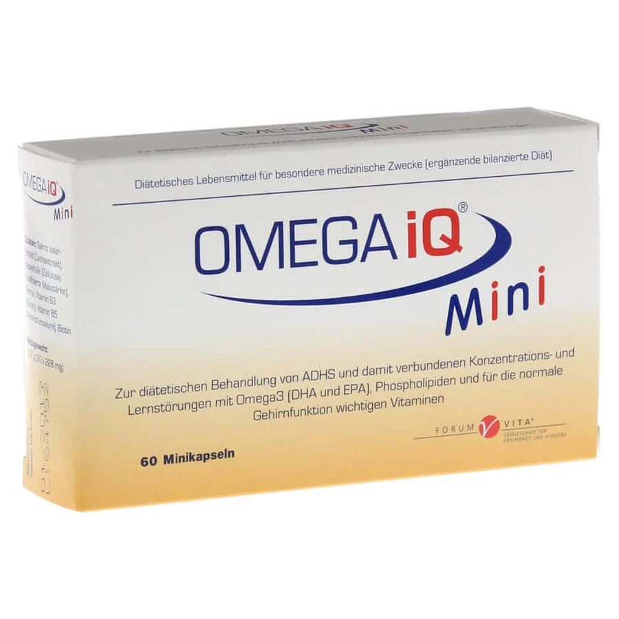 Omega IQ Mini Kapseln 60 St