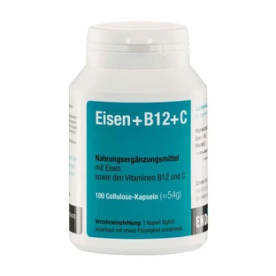 Eisen+b12+c Kapseln 100 St