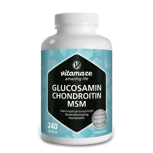Vitamaze Glucosamina Condroitina MSM Vitamina C 240 St