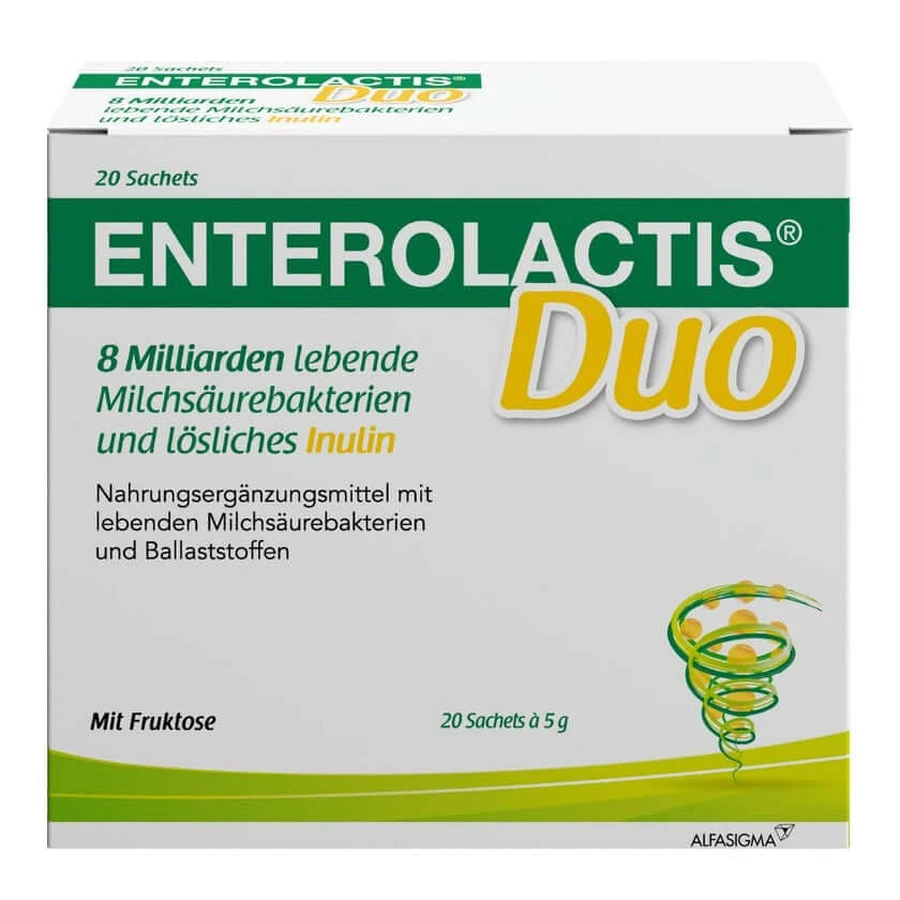 Enterolactis Duo Powder Sachets 20X5 g