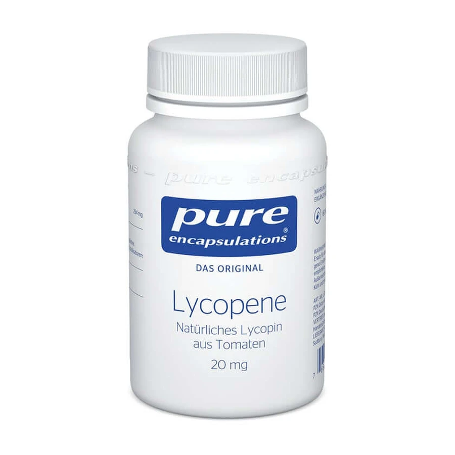 PURE Encapsulations Licopeno 20 mg cápsulas 60 Cápsulas