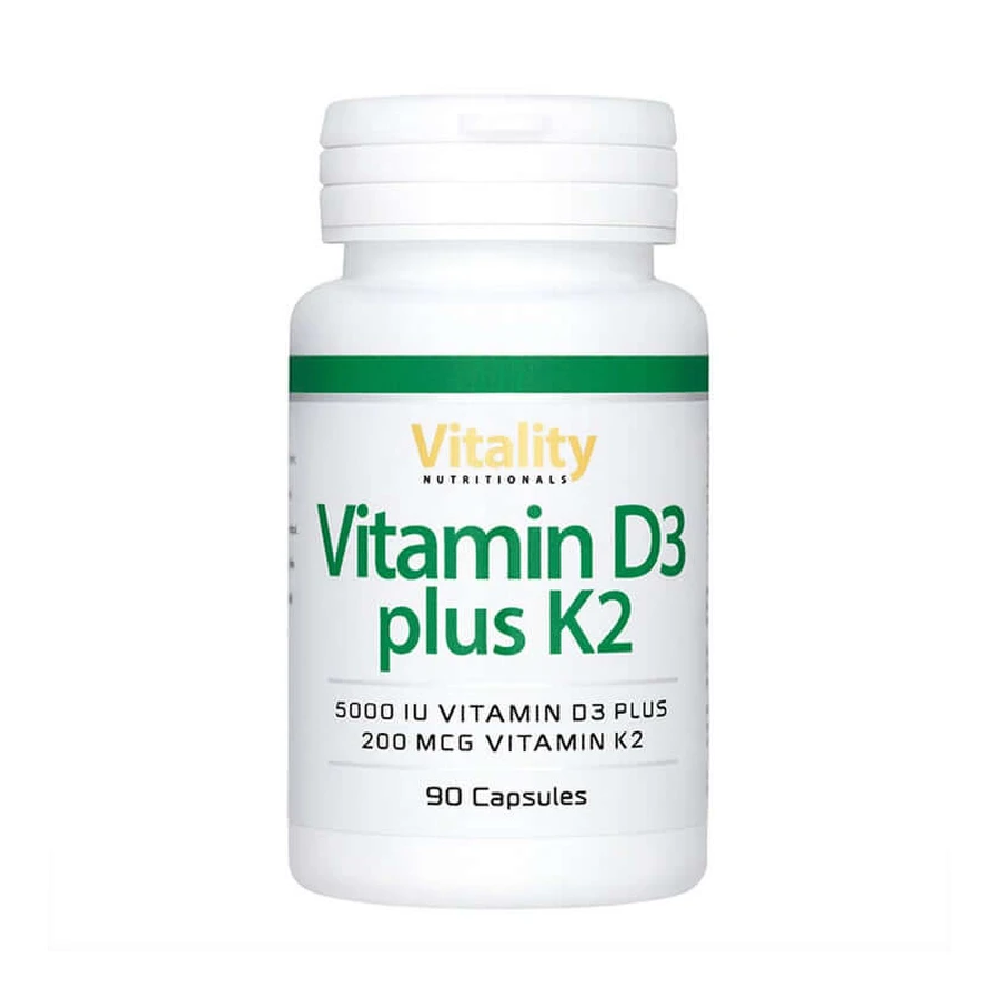 Vitamina D3 5000 plus K2 200 90 St