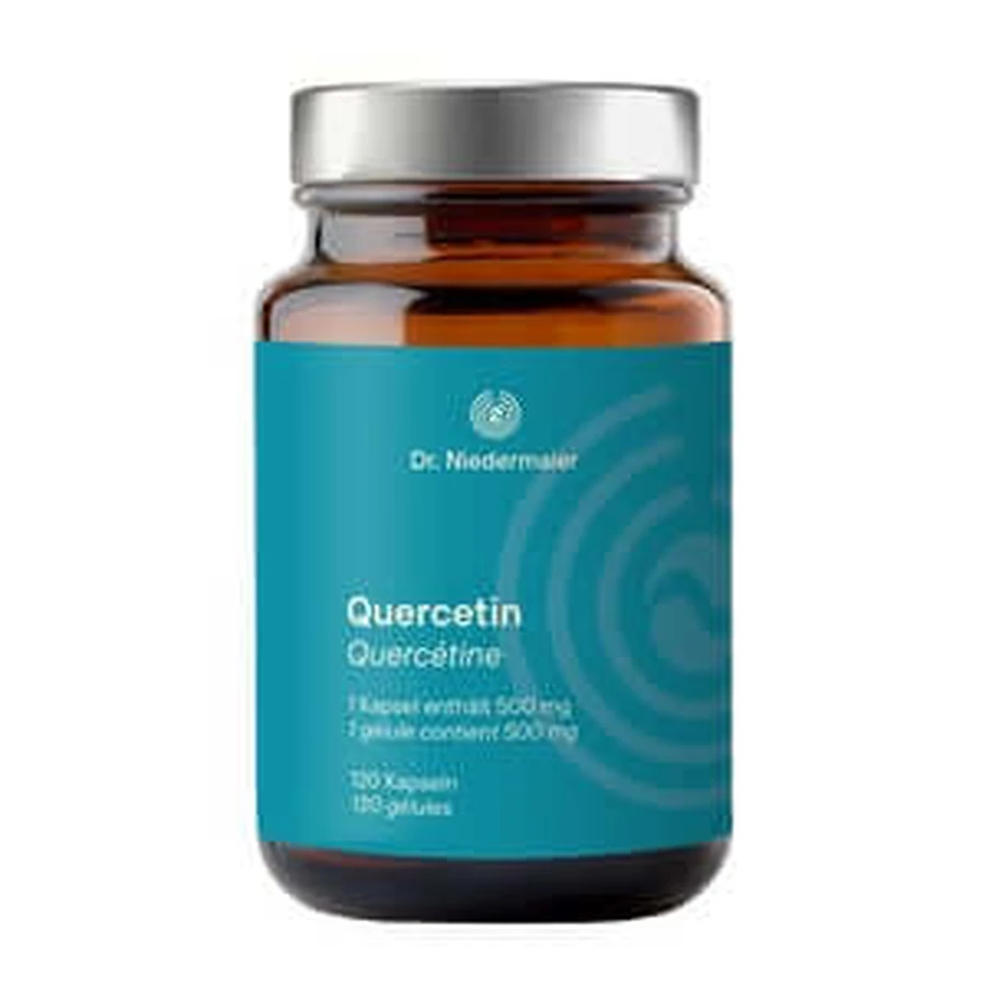 Dr.niedermaier Quercetin 500 Mg Mono Hard Capsules 120 Capsules