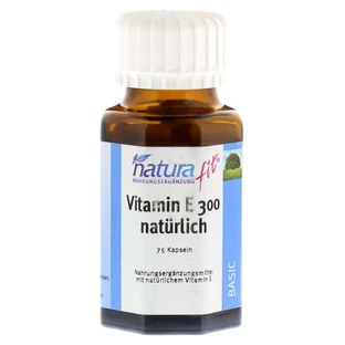 Naturafit Vitamin E 300 natural capsule 75 St