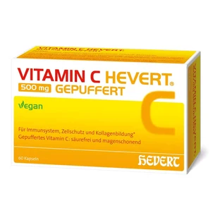 Vitamina C Hevert 500 mg cápsula tamponada 60 St