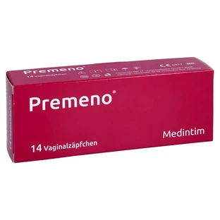 Premeno vaginal suppositories 14 pcs