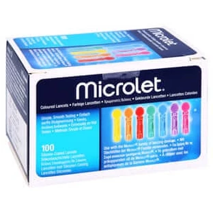 Microlet lancets 100 pcs