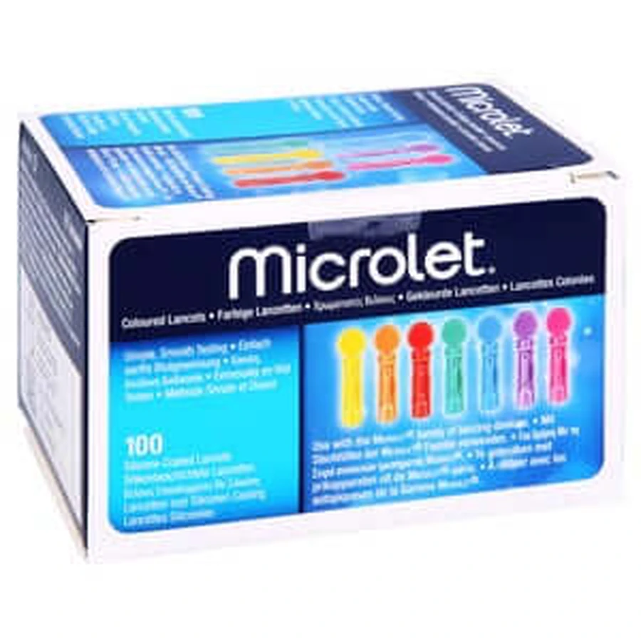Microlet lancets 100 pcs