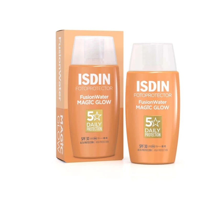 ISDIN Fusion Water Magic Glow Zonnecrème SPF30 50 ml