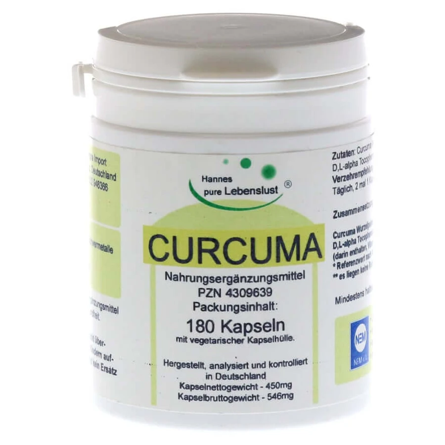 Curcuma VEGI Capsules 180 Capsules