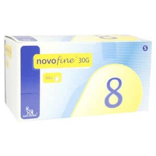 Agujas Novofine 0,30x8 mm 100 unid.