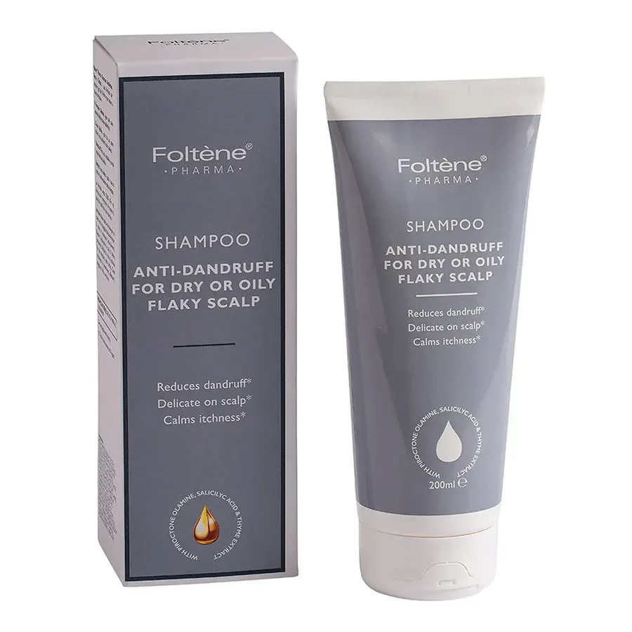 Anti dandruff shampoo for oily or dry scalp, 200 ml, Foltene