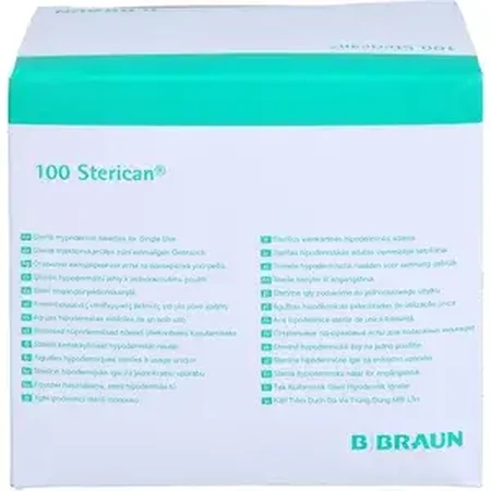 Sterican disposable cannula 22g 50 Mm 100 pcs