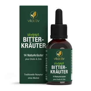 Vitactiv bitter herbs drops without alcohol 50 ml
