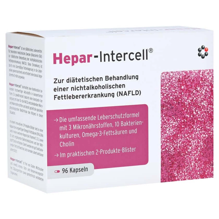 Hepar-intercell capsules 96 pcs