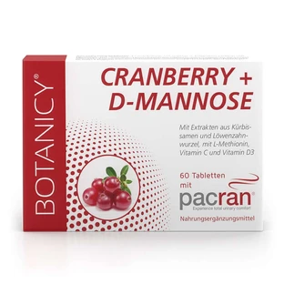Botanicy CRANBERRY + D-MANNOSE 60 St