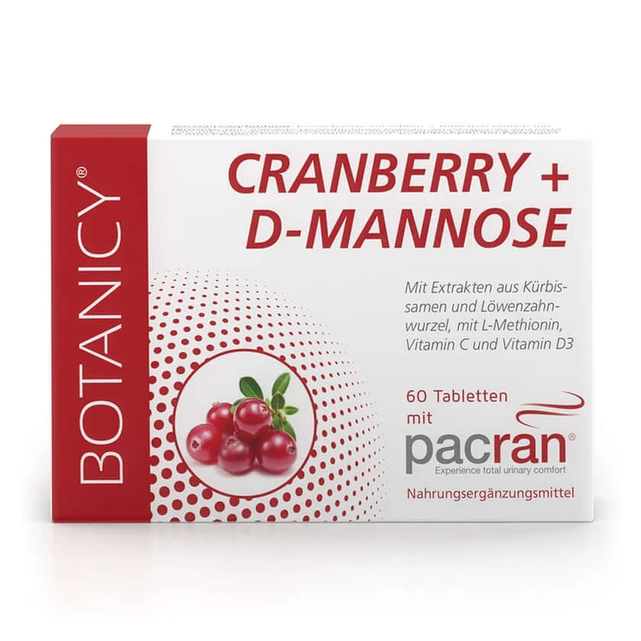 Botanicy CRANBERRY + D-MANNOSE 60 St