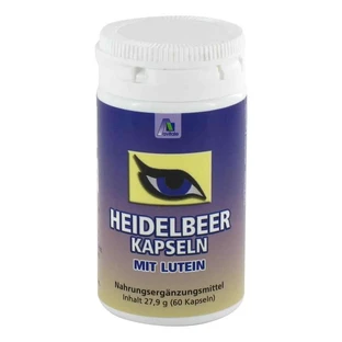 Avitale Heidelbeer Kapseln mit Lutein 60 St
