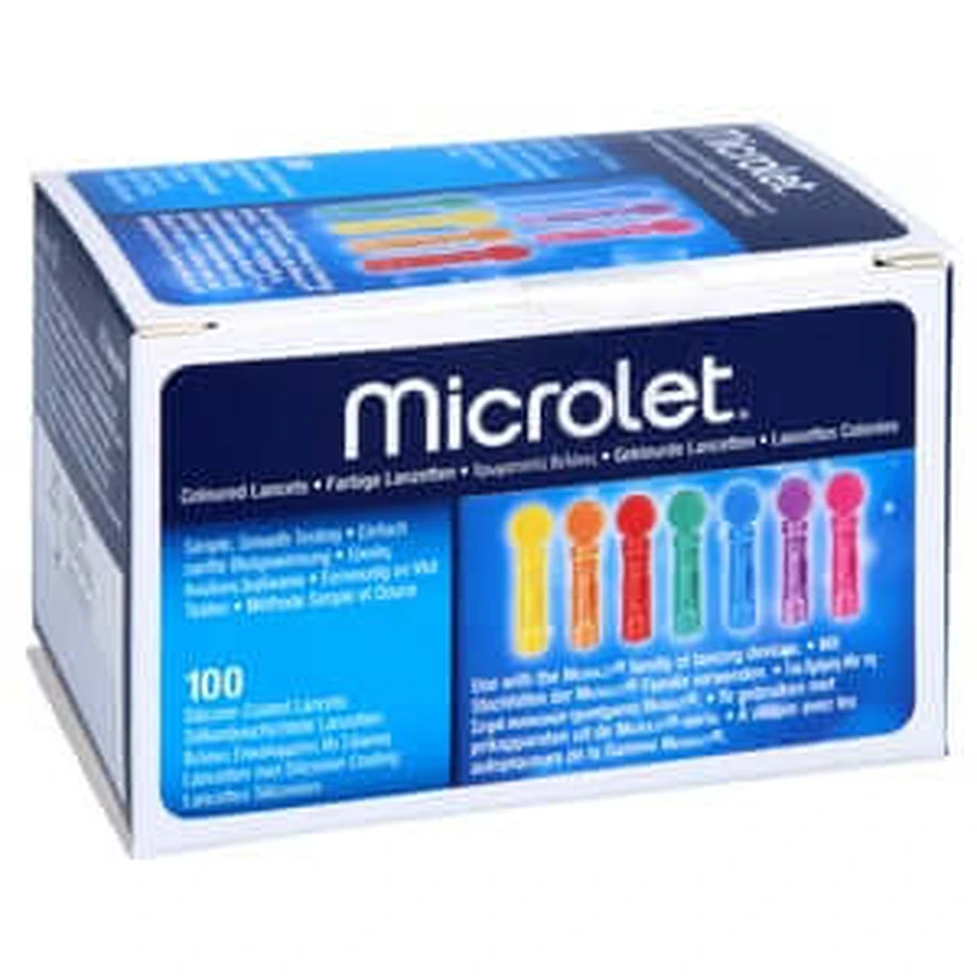 Microlet lancets 100 pcs