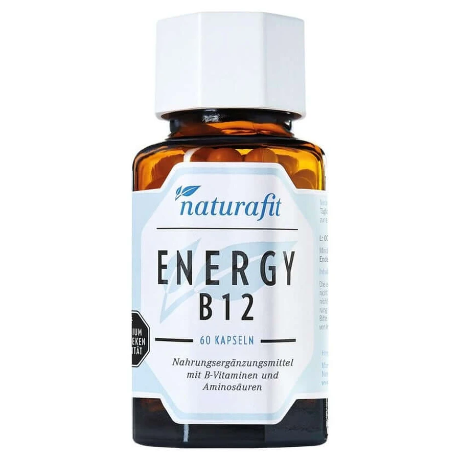 Naturafit Energy B12 Cápsulas 60 Cápsulas