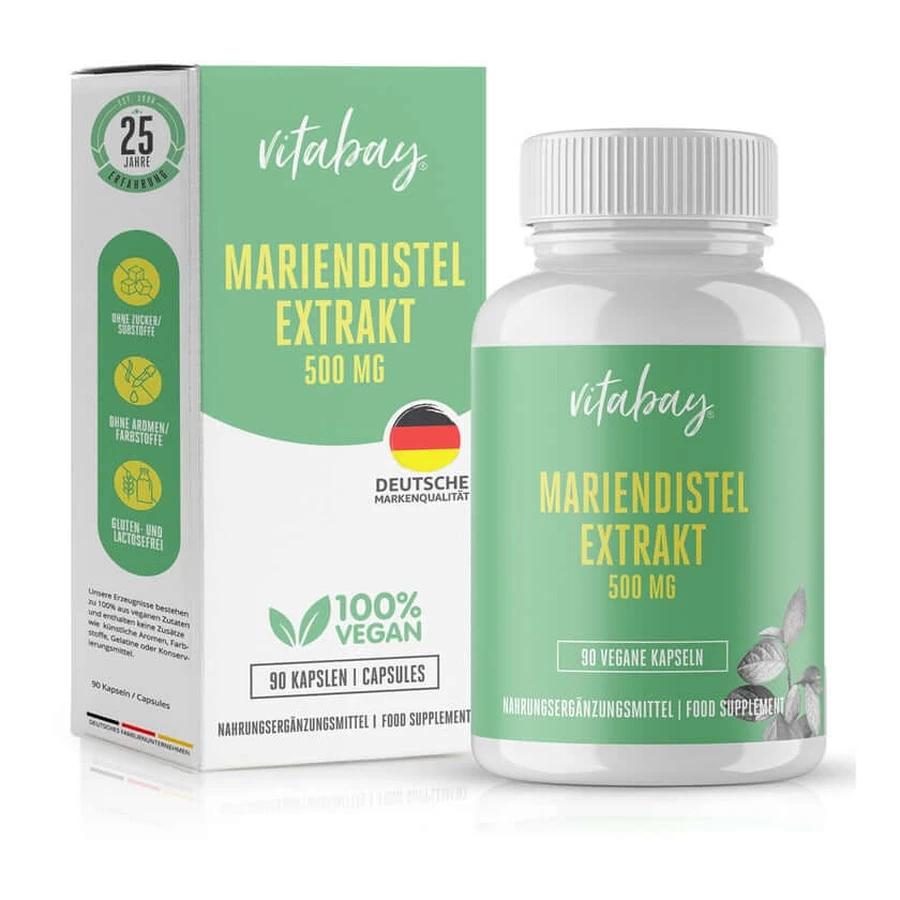 Vitabay Milk Thistle Extract 500 mg 90 St