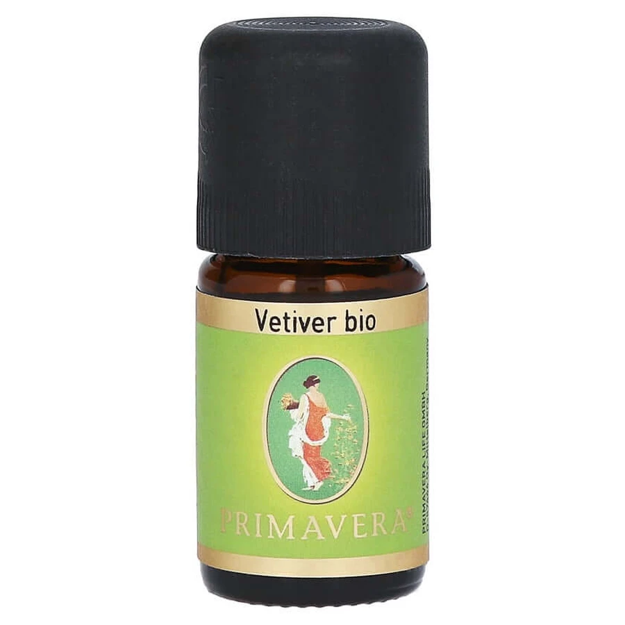 Vetiver organic essential oil 5 ml