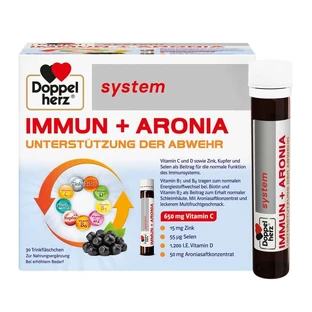Double Heart System Immune + Aronia Defense Support 30 St