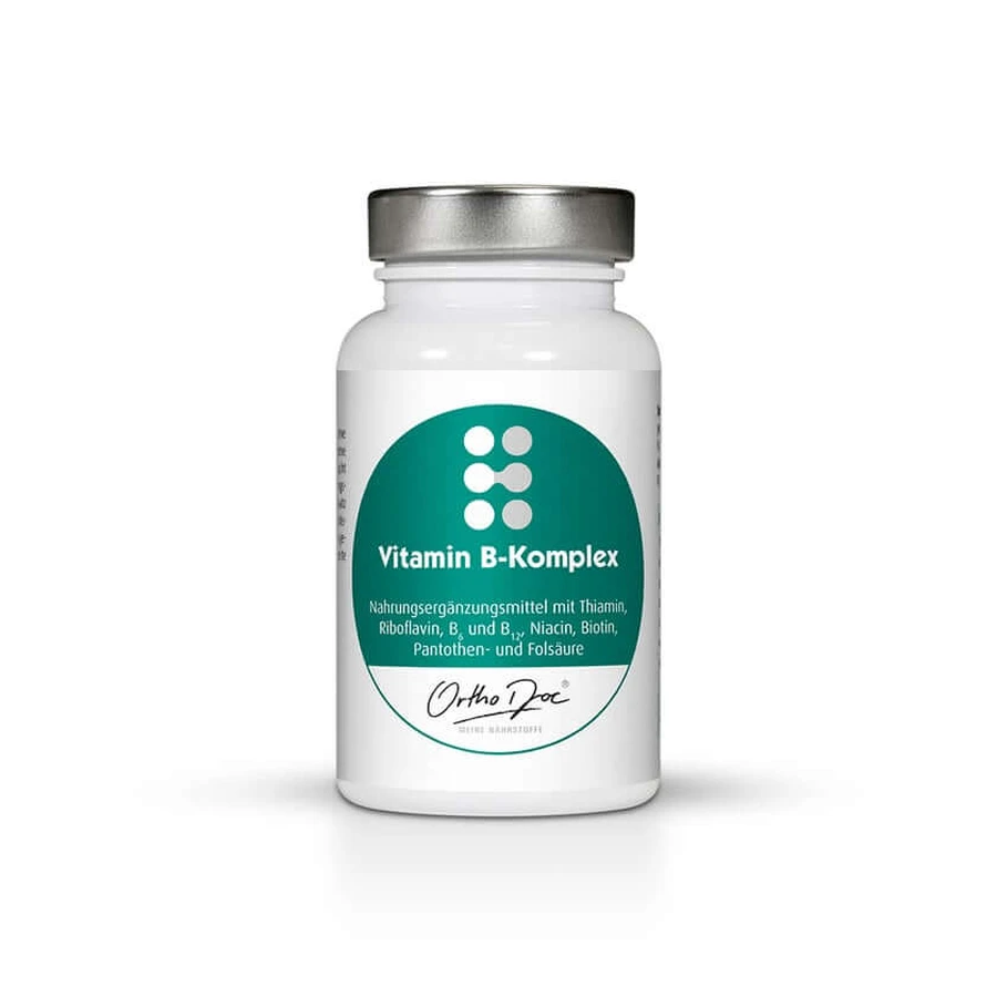 Orthodoc Cápsulas de complejo vitamínico B 60 Cápsulas