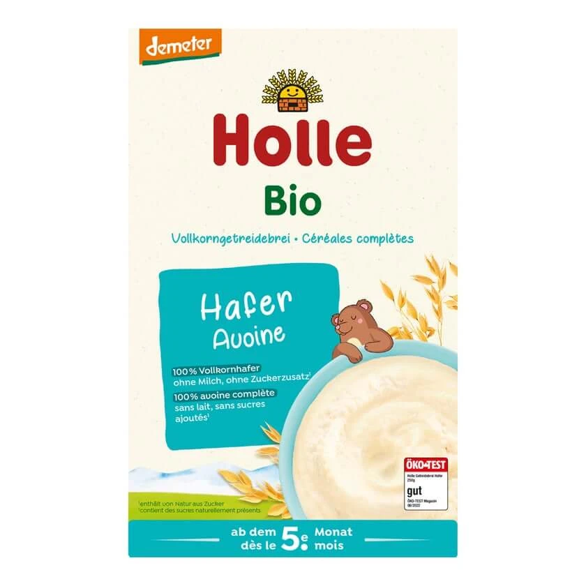 Holle Organic Baby Porridge Oatmeal 250 g