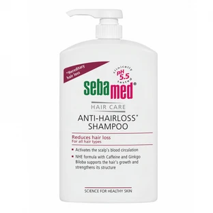 Champú dermatológico contra la caída del cabello, 1000 ml, Sebamed