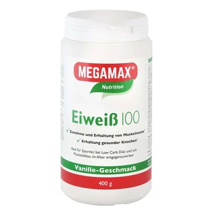 MEGAMAX Eiweiß 100 VANILLE 400 g