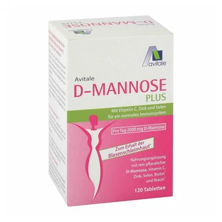 D-Mannose Plus 2000mg tabletten met vitaminen en mineralen 120 St