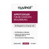 nuvinol appetite suppressant capsules 42 pcs.