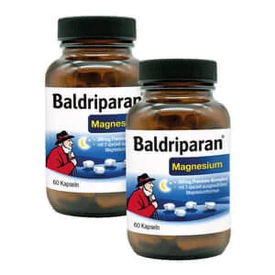 Baldriparan Magnesium dubbelpak 2X60 St